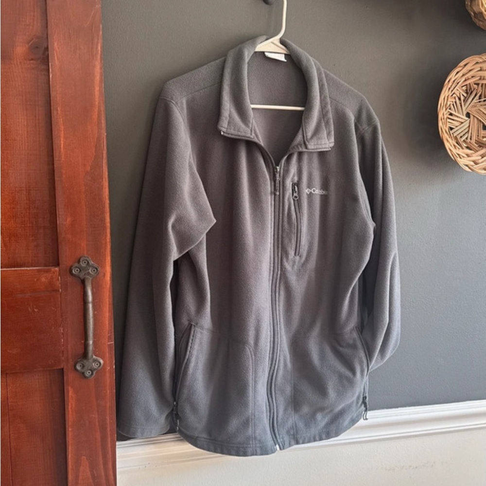 Columbia Charcoal Fleece Jacket
